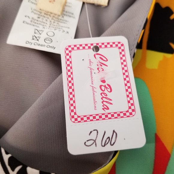 NWT Mara Hoffman Navy Sunrise Llama Alpaca Mini Dress, Size 2 - Picture 9 of 16